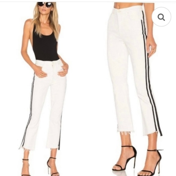 MOTHER Denim - MOTHER Insider Crop Step Fray Whipping the Racer Size 25